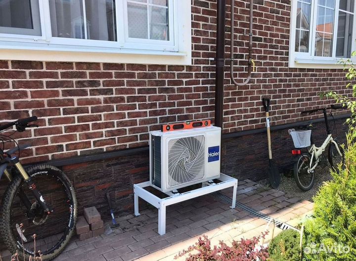 Сплит система с установкой