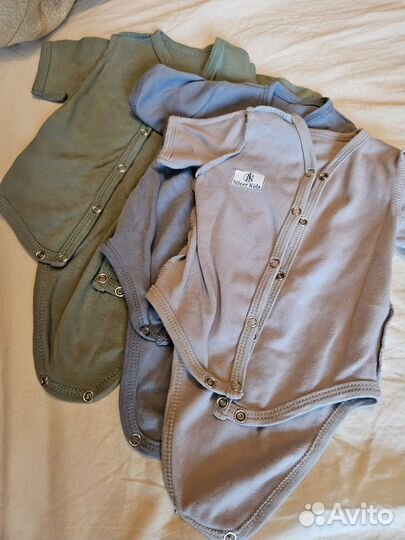 Комплект боди для малыша 56 размер