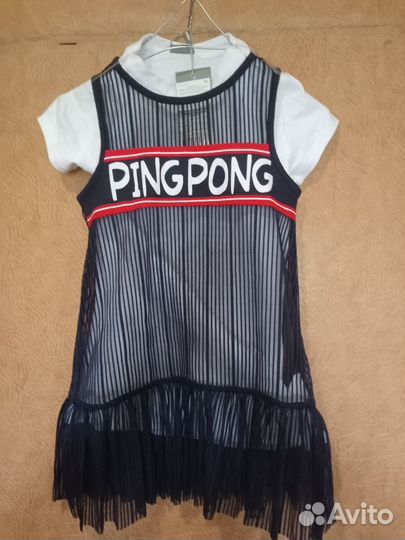 Детское нарядное платье 116