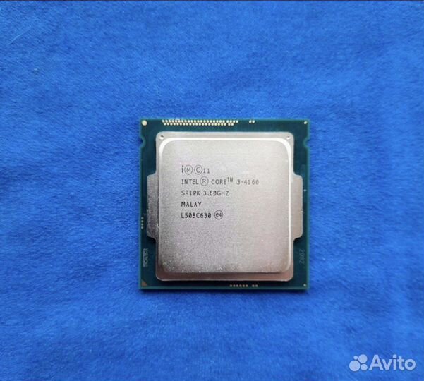 Процессор cpu intel core i3-4160