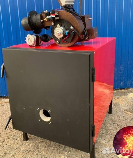 Котел на отработке