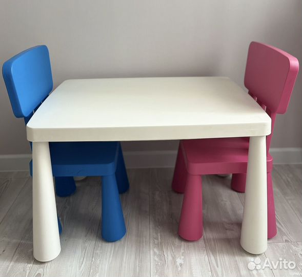 Стол стул IKEA маммут