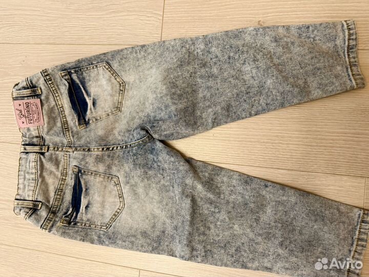 Джинсы для девочки futurino, 104