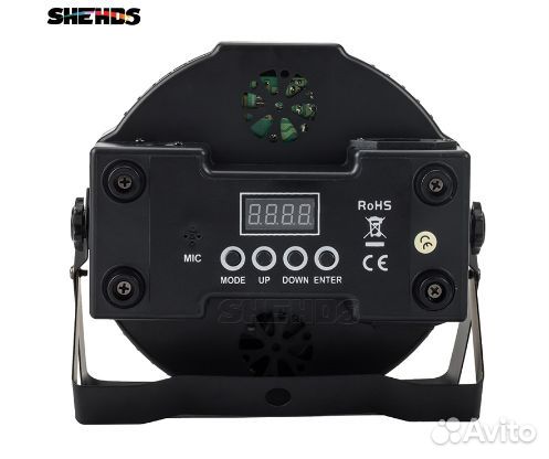 Светодиодный проектор rgbw 7в1 84Вт