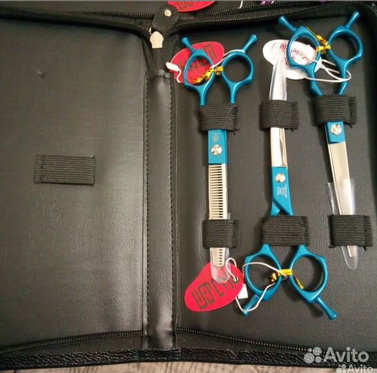 Набор из 3х ножниц для стрижки Fenice