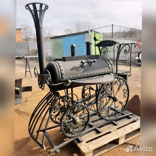 Мангал кованый