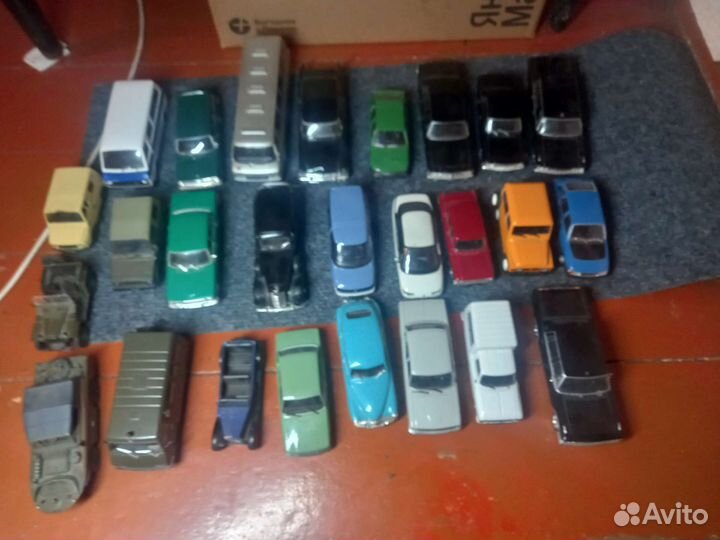 Машинки Автолегенды СССР deagostini