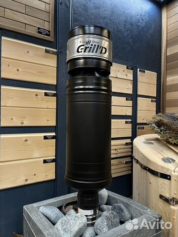 Дымоход и комплектующие для банной печи