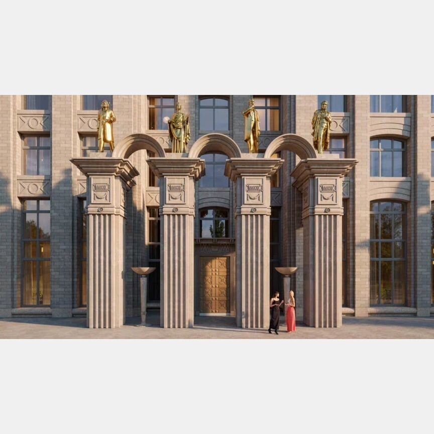 3-к. квартира, 79,9 м², 6/46 эт.