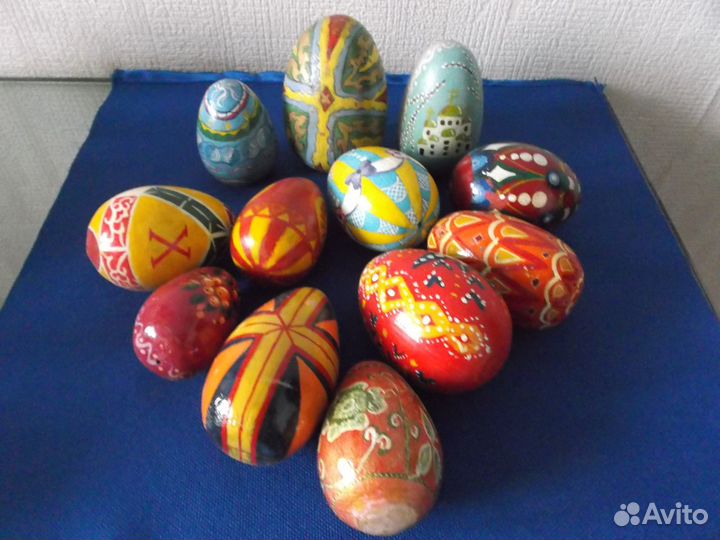 Яйцо пасхальное в ассортименте