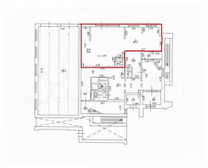 Торговое помещение в элитном ЖК, 89.9 м²