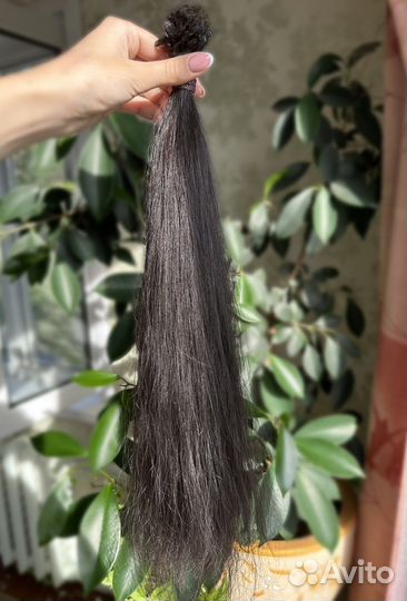 Волосы для наращивания 50 см бу