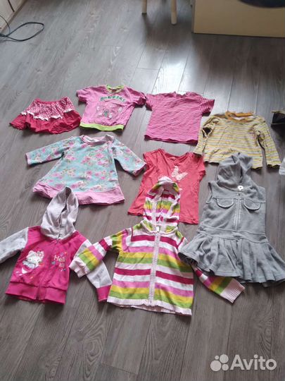 Детская одежда для девочек 80-92см