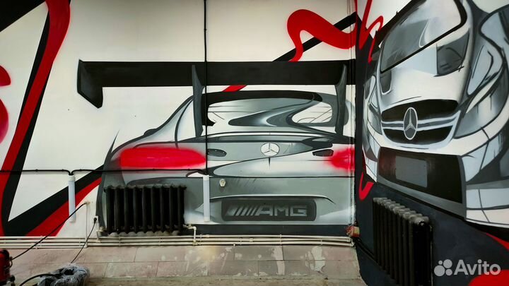 Граффити оформление / роспись стен / граффити