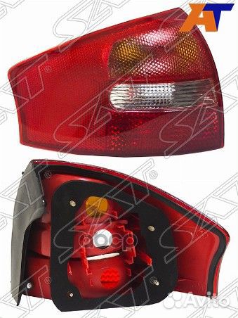 Фонарь задний Audi A6 97-05 (Сзади/ Слева)