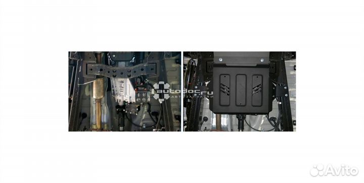 Защита раздатки Mitsubishi L200 2015/Pajero 2015