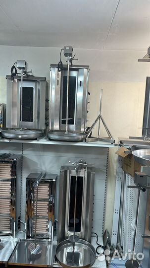 Аппарат для шаурмы гриль Remta Karakasan Silver