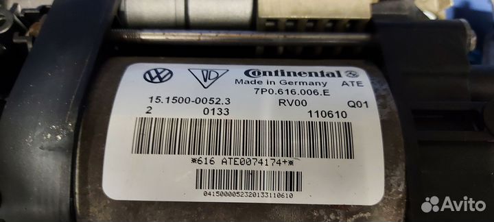 Компрессор подвески Porsche Cayenne Turbo 958