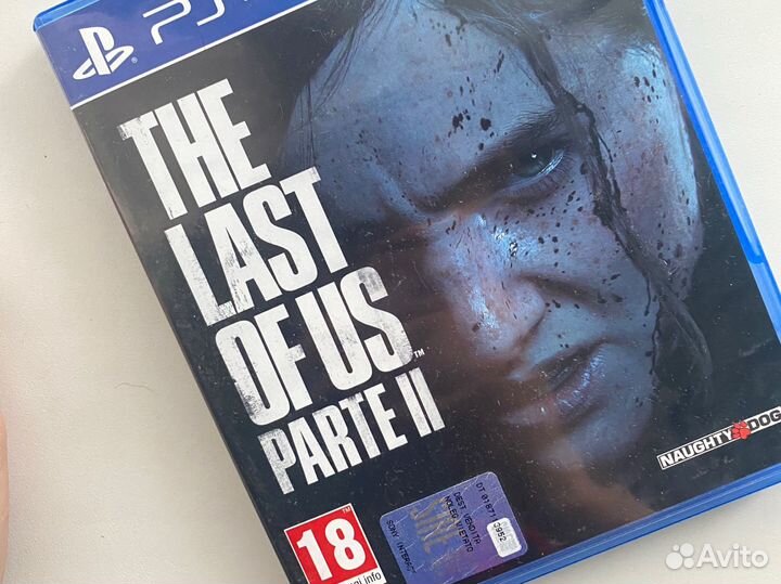 The lust of us 2 ps4 диск