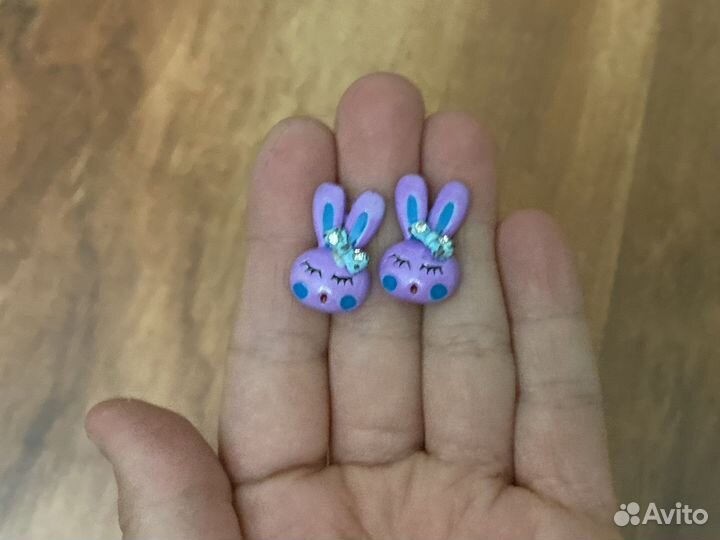 Серьги бижутерия