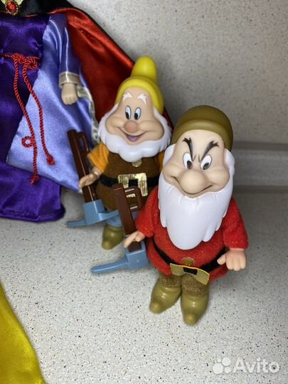 Семь гномов Злая Королева кукла принцесса дисней