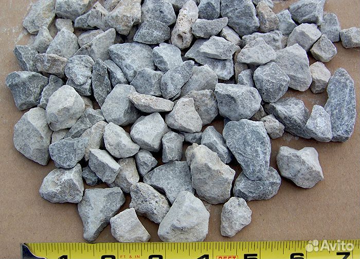 Щебень. Фал