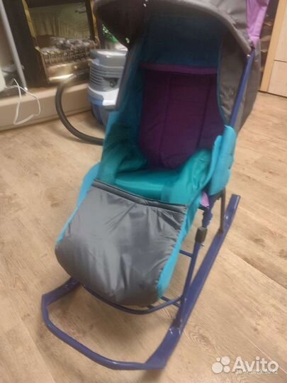 Коляска санки