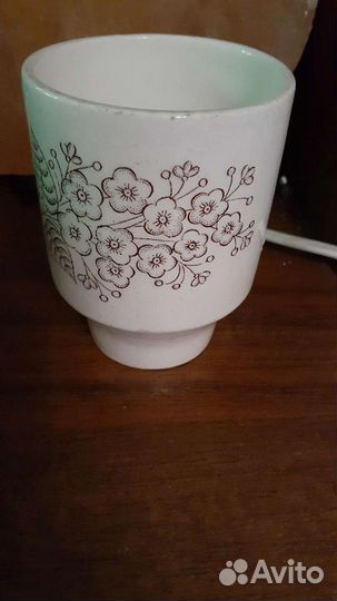 Чашки, чайник, стопки, графин, блюдца СССР, винтаж