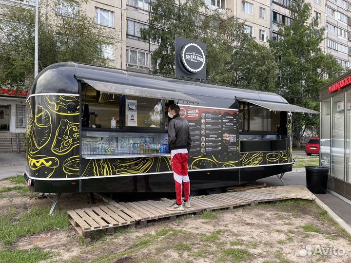 Фудтрак, автолавка, торговый прицеп купава