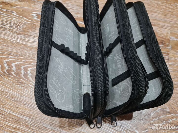 Пенал новый тройной