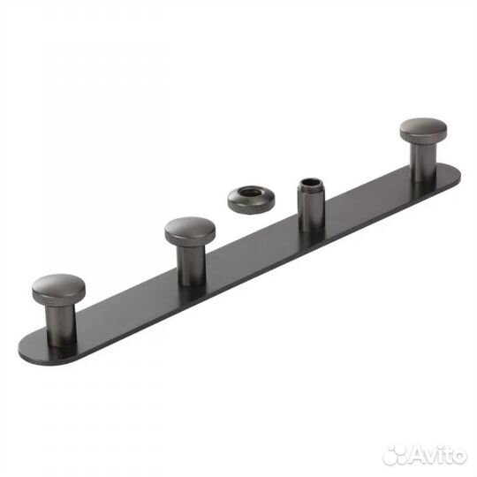 Планка с крючками Savol S-002174Q, графит