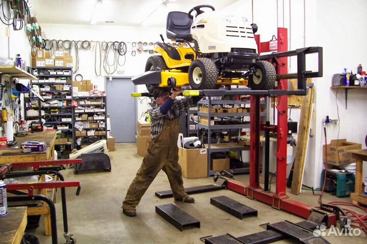 Ремонт райдеров и садовых тракторов