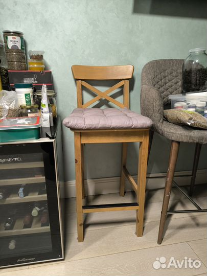 Барный стул IKEA ингольф