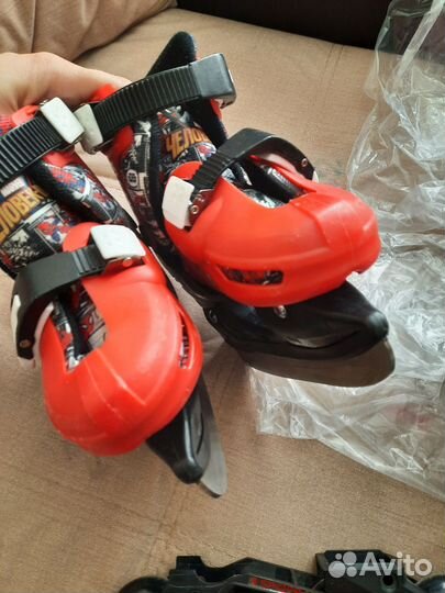 Коньки ролики 2 в 1