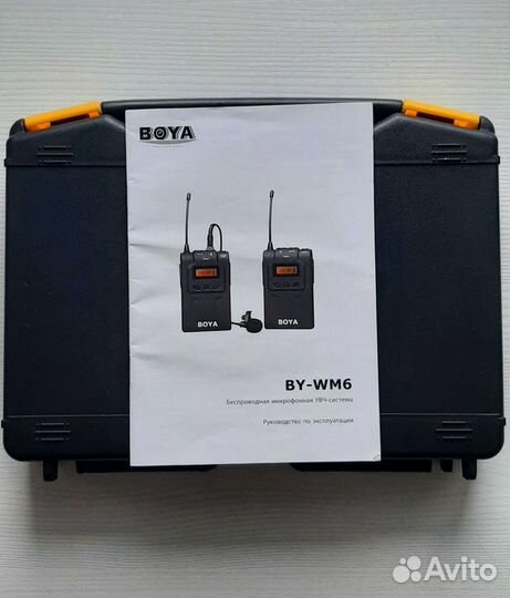Петличный микрофон boya