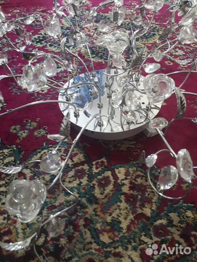 Люстра потолочная бу