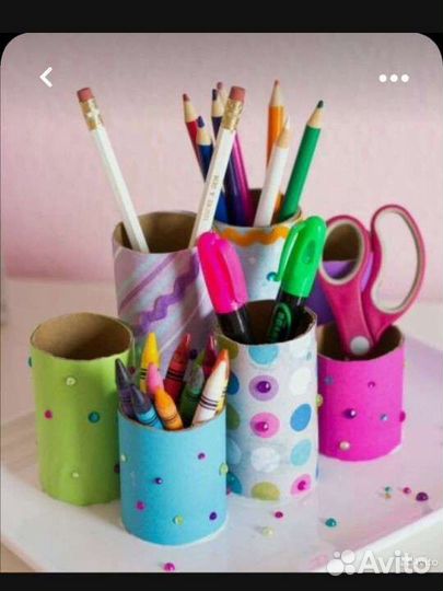 Втулки от туалетной бумаги