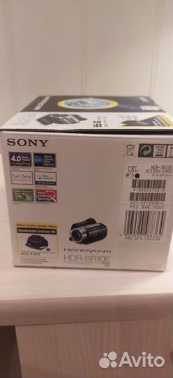 Видеокамера Sony HDR-SR10E