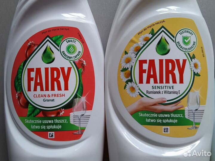 Средство для мытья посуды Фейри Fairy 900 мл