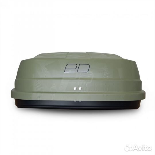 Автобокс на крышу ED Magnum 580 хаки камуфляж