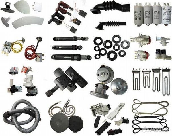 Запчасти для стиральных машин и пмм