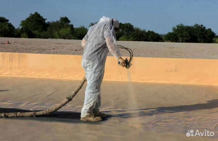 Гидроизоляция стен полимочевиной