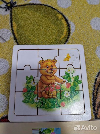Пазлы деревянные