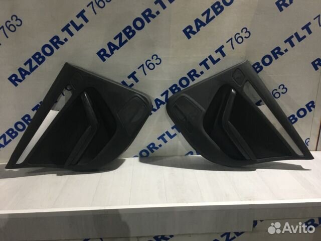 Обивка задней двери audi A4 b8