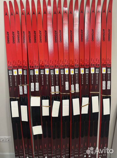 Беговые лыжи с креплениями atomic redster S9 GEN S