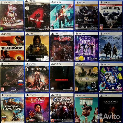 Игры на PS5 / PS4 / Switch, тoп цeны