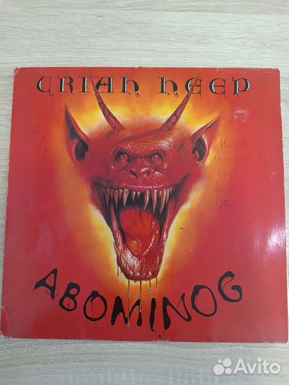 Виниловая пластинка рок-группы Uriah Heep 1982 год