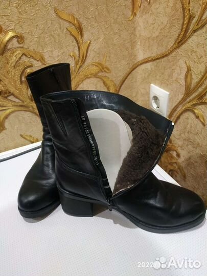 Ботинки зима натуральная кожа