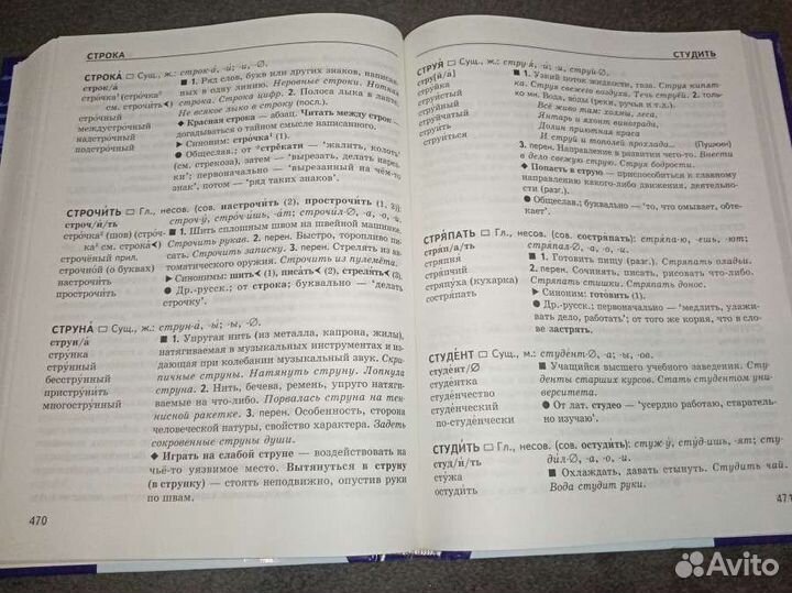 Школьный учебный словарь русского языка