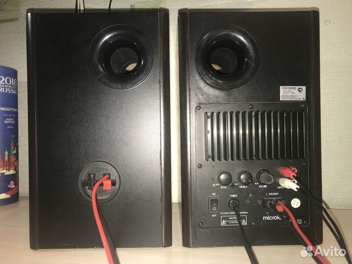 Колонки 2.1 и усилитель Микролаб